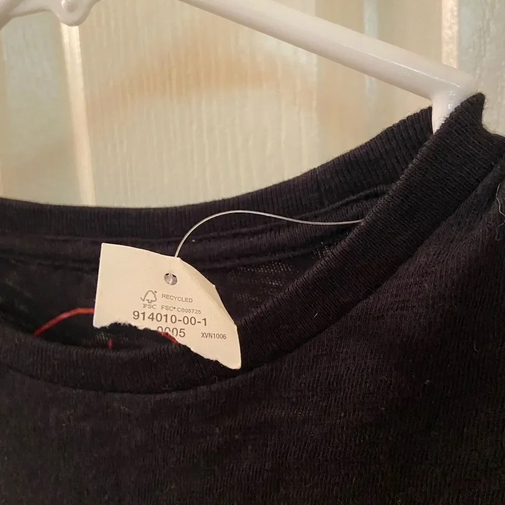 Gap Kids ED Ellen Degeneres Unite Black Long Sleeve Top Size XXL 14-16 NWT